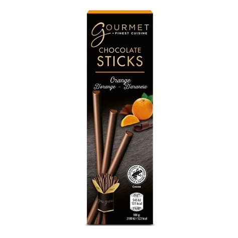 Gourmet Chocolate Sticks Orange Hofer