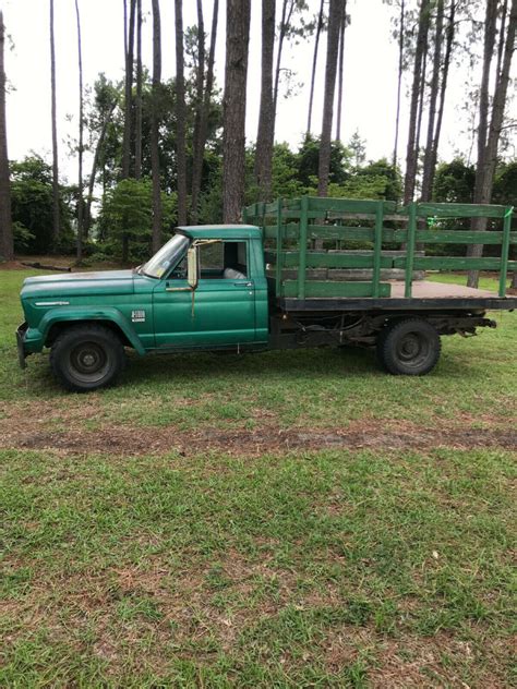 1969 Jeep J3000 4x4 One Ton Dump Flatbed Truck For Sale Photos