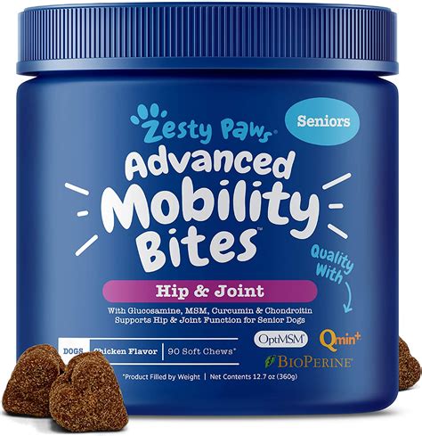 Buying guide for best vitamin b supplements. Best Dog Vitamin Supplements - Zesty Paws Advanced Hip and ...
