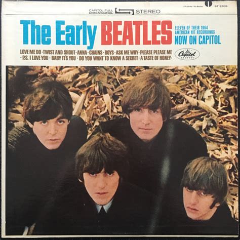 The Beatles The Early Beatles 1971 Los Angeles Vinyl Discogs
