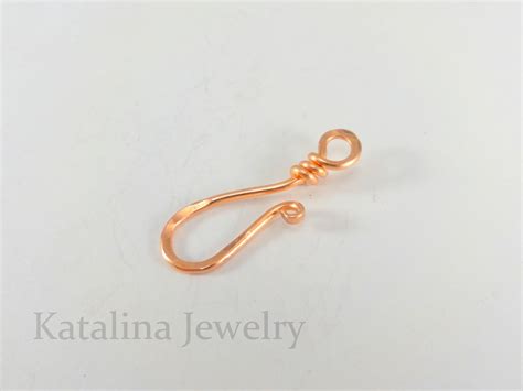 Katalina Jewelry Tutorials Hook And Eye Clasp Basic Wire Working Technique Series