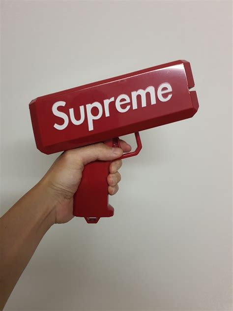 Supreme Money Gun Hobbies And Toys Toys And Games On Carousell