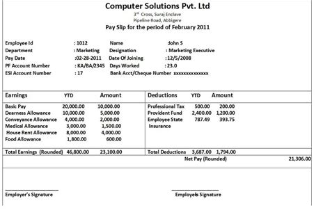 Ic and other information can used to create payslip when the calculations are exported to. Top 14 Free Payslip Templates - Word Templates, Excel ...