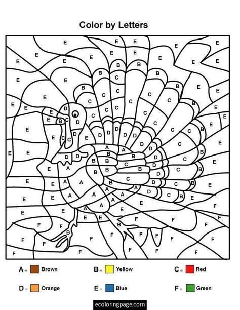 Pin on Halloween/Fall Color By Number and unnumbered coloring pages