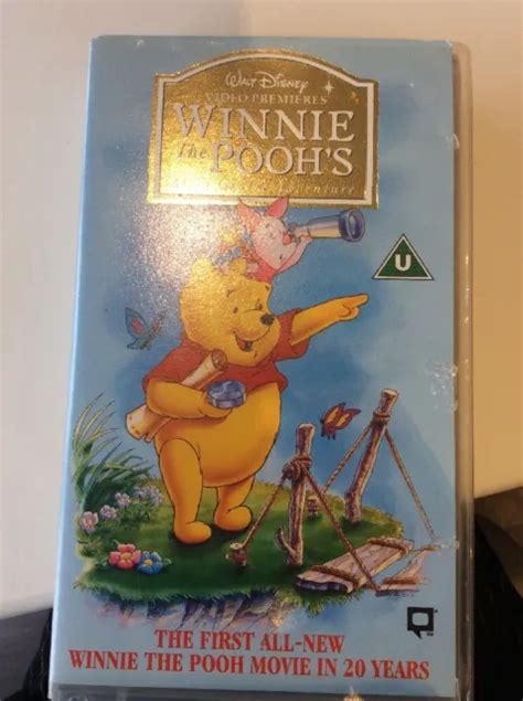 Winnie The Pooh S Most Grand Adventure Disney Uk Vhs Video Minutes Picclick