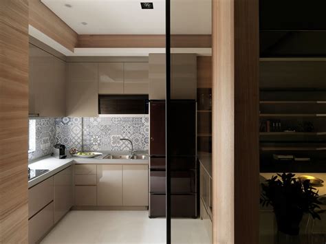 Kitchen cabinets with glass doors are pretty tricky. Sliding doors for your small kitchen