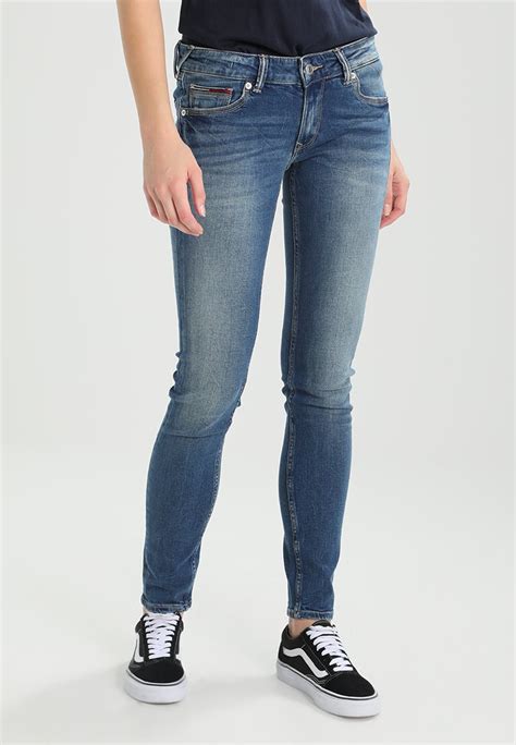 Tommy Jeans Low Rise Skinny Sophie Jeans Skinny Fit Royal Blue