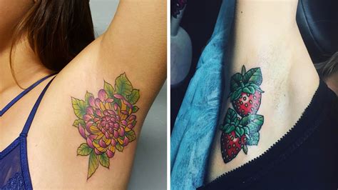 Armpit Tattoos Take Over Instagram Teen Vogue