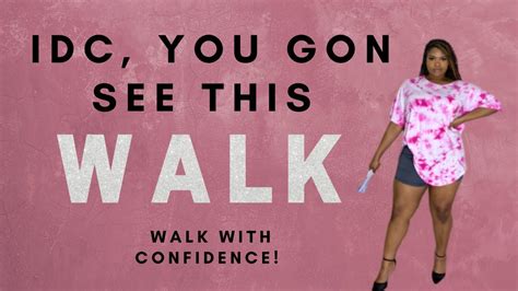 Body Language Confidence Part 2 Walking With Confidence Youtube