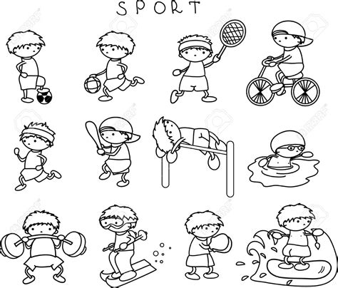 Sports Drawing For Kids At Getdrawings Free Download