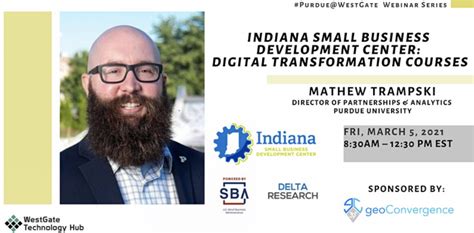 Indiana Small Business Development Center Digital Transformation