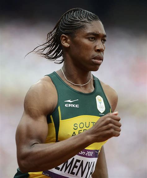 London Olympics Caster Semenya Gender Test Nightmare Behind Me Hot