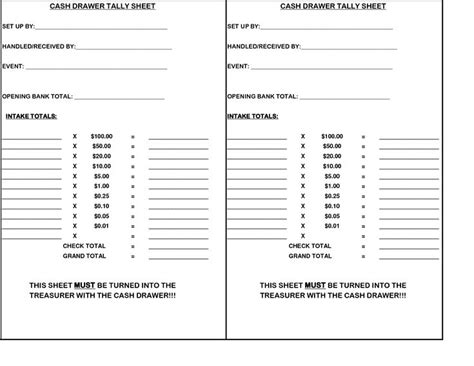 Looking for daily cash count sheet template balance sheet money? Record Template Cash Register Till ... | Balance sheet ...