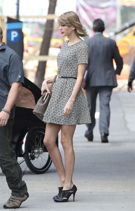 Taylor Swift Leggy In Mini Dress 13 Gotceleb