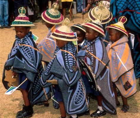 Petit Cabinet De Curiosites Basotho African Fashion Traditional Attire