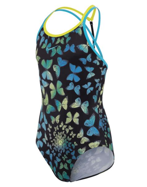 Nike Girls T Crossback Butterfly Swimsuit Simply Swim Simply Swim Uk