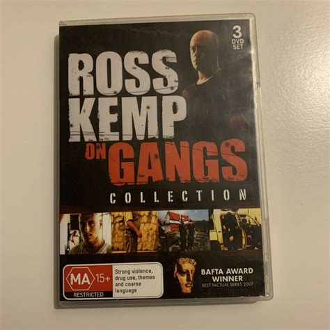 Ross Kemp On Gangs Collection Dvd 2006 3 Disc All Regions Retro
