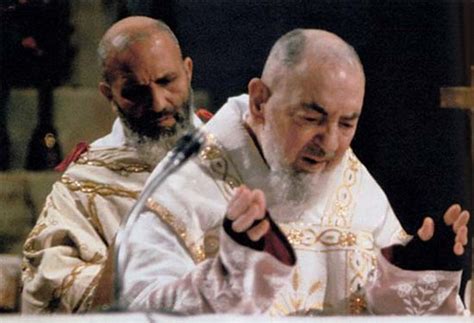 Padre Pio Celebrating Mass Work Of The Saints Apostolate Flickr