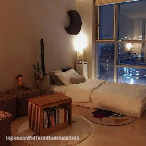 Minimalist Japanese Bedroom Design For Small Space Japanese Platform