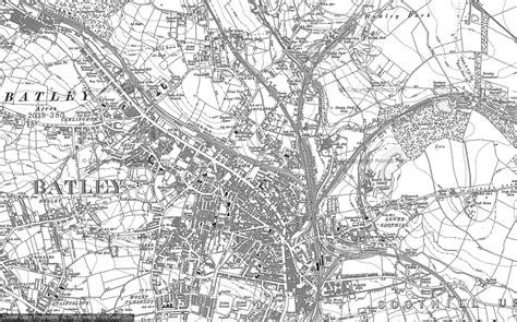 Old Maps Of Batley Yorkshire Francis Frith