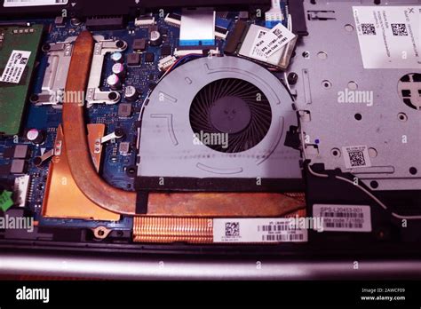Laptop All Parts When Uncoverlaptop Batteryprocessorhard Diskram