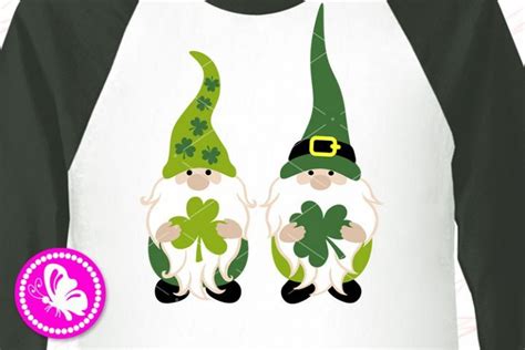 Download Irish Gnomes svg St. Patrick's day clip art Gnome Shamrock ...
