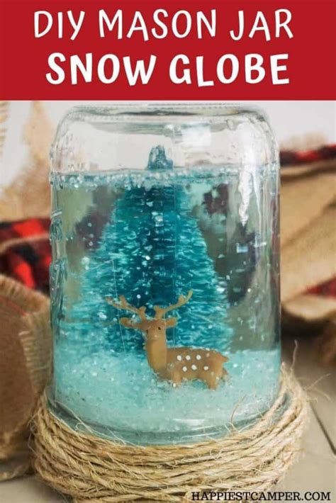 How To Make Snow Globes Out Of Mason Jars Jar And Can