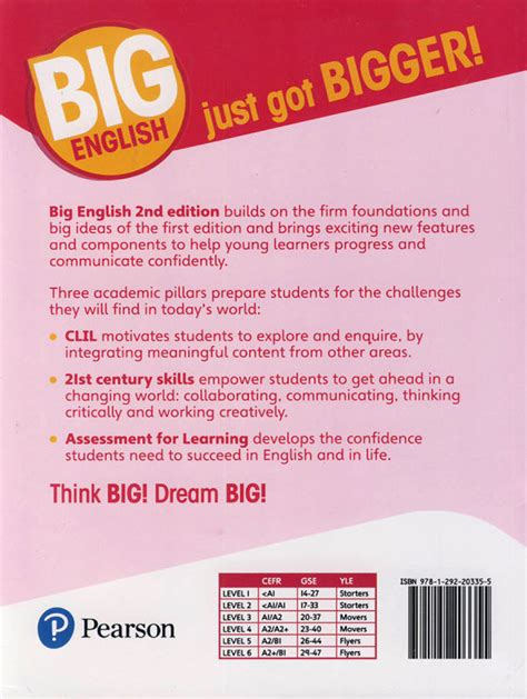 خرید کتاب BIG ENGLISH 5 SB WB CD DVD جدیدترین ویرایش بهترین قیمت