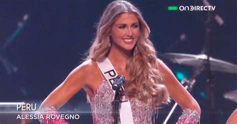 Miss Universo 2022 Así Fue La Presentación De Alessia Rovegno En La Final Del Certamen