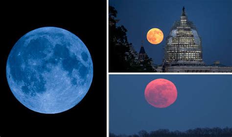 Blue Moon 2018 Pictures Of Past Blue Moons And Blood Moons As 2018