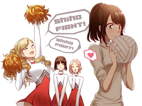 Takamaki Anne Niijima Makoto Okumura Haru And Suzui Shiho Persona