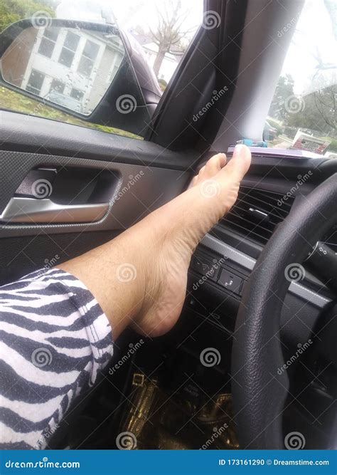 Feet On The Dash Legs Stock Photo Image Of Legs Arch 173161290
