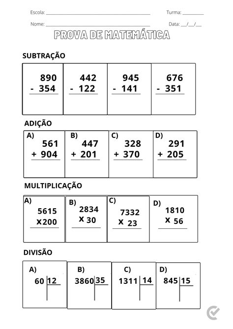 Atividades De Matematica Ano Adi C A C A O E Subtra C A C A O