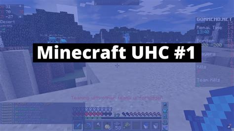 Minecraft Uhc 1 Youtube