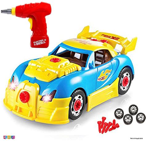 Take Apart Racing Car Toys Build Your Own Toy Car With 30 Piece