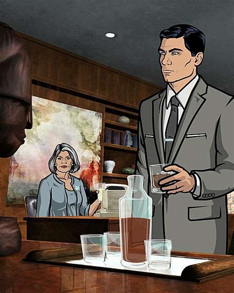 Archer Review Cartoon Spoofs Tv Secret Agents Sfgate