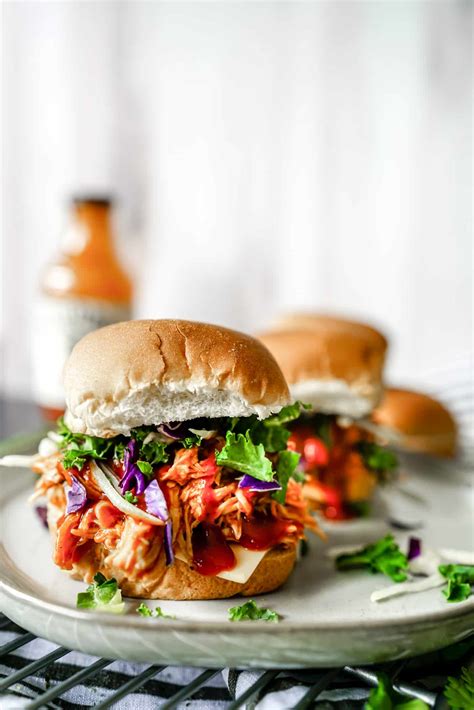 You can make this recipe in an instant pot in just 30 minutes with only 2 main ingredients! Incredibly Easy Instant Pot BBQ Chicken | A Lily Love Affair