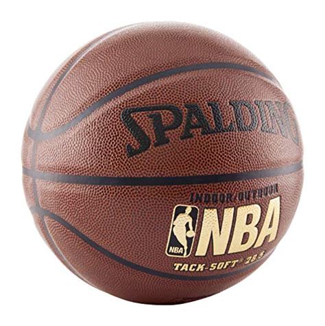 Spalding Nba Tack Soft Indoor Outdoor Basketball Brown Size 6 285