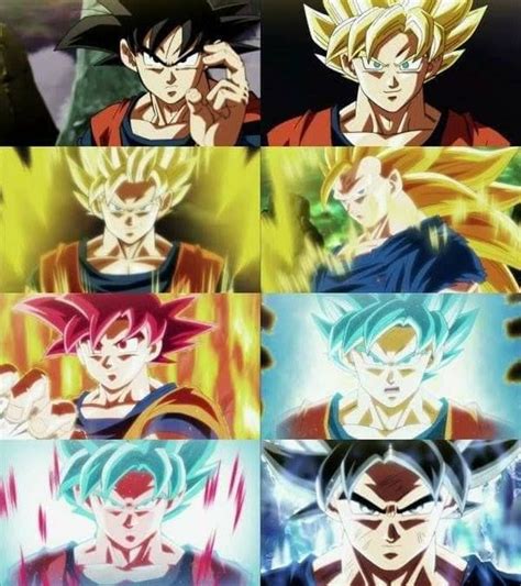 Fotos De Goku Con Todas Sus Fases Samisma