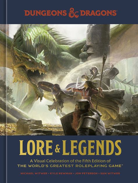 Dungeons And Dragons Lore And Legends — Penguin Random House Phd Games