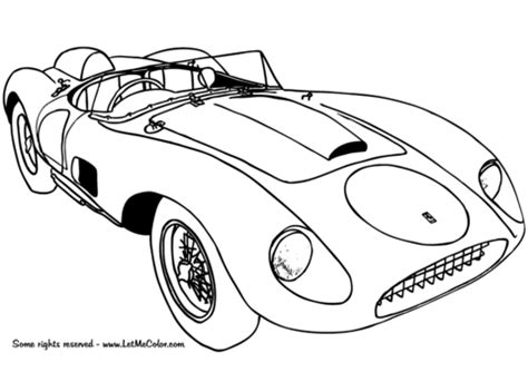 Disegno ferrari f50a categoria mezzitrasporto da colorare. Ferrari Da Colorare - Colorare Immagini