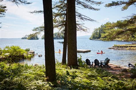 An Upscale Summer Camp For Grown Ups In Maine Wsj