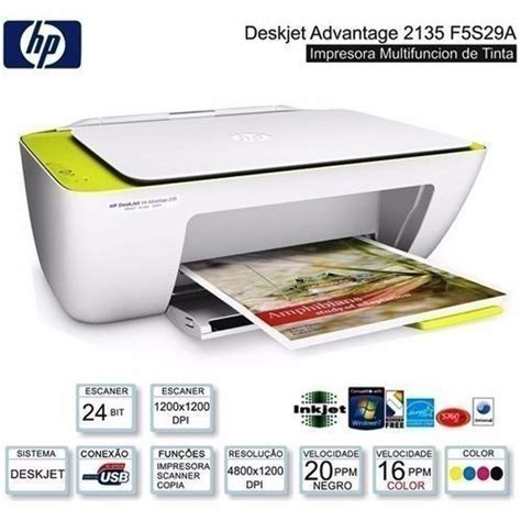 These devices were pioneered by hp, and now there are a plethora of models, from hp itself. Hp DeskJet Ink Advantage 2135 - Imprimante tout-en-un ...