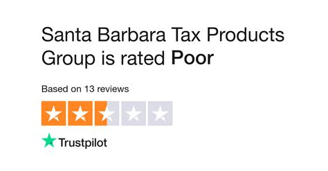 Santa Barbara Tax Products Group Reviews Read Customer Service