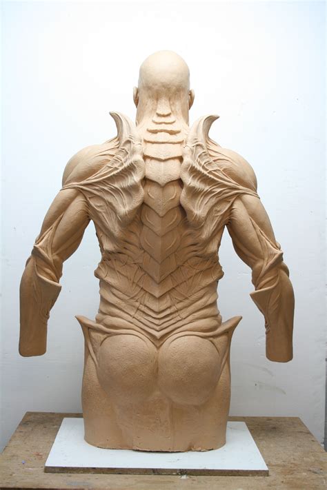 Krampus Creature Suit Sculp Realistic Mannequins