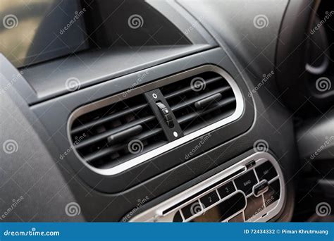 Air Conditioner In Compact Car Stock Photo Image Of Detail Compact