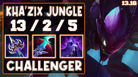 Kha Zix Vs Rek Sai Jungle Kr Challenger Patch Youtube