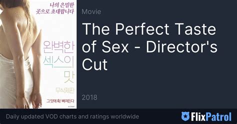The Perfect Taste Of Sex Directors Cut • Flixpatrol