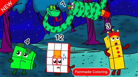 Numberblocks 7 Where Are You Numberblocks Fanmade Coloring Story Youtube