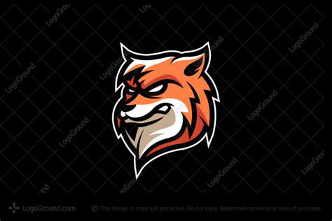 Mascot Fox Logo